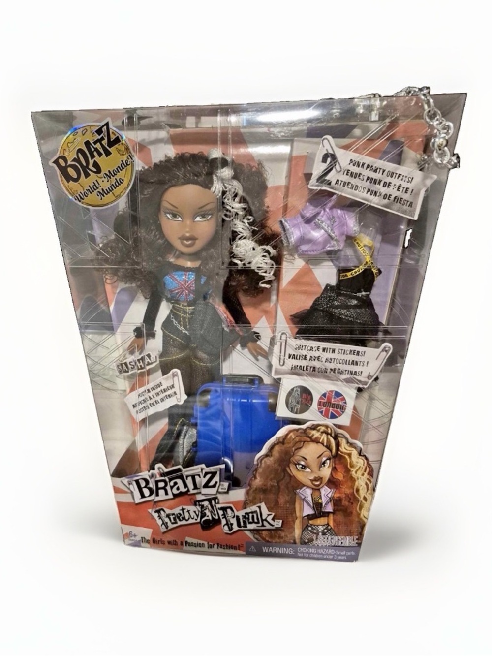 Bratz Pretty 'N' Punk Sasha Fashion Doll 2023